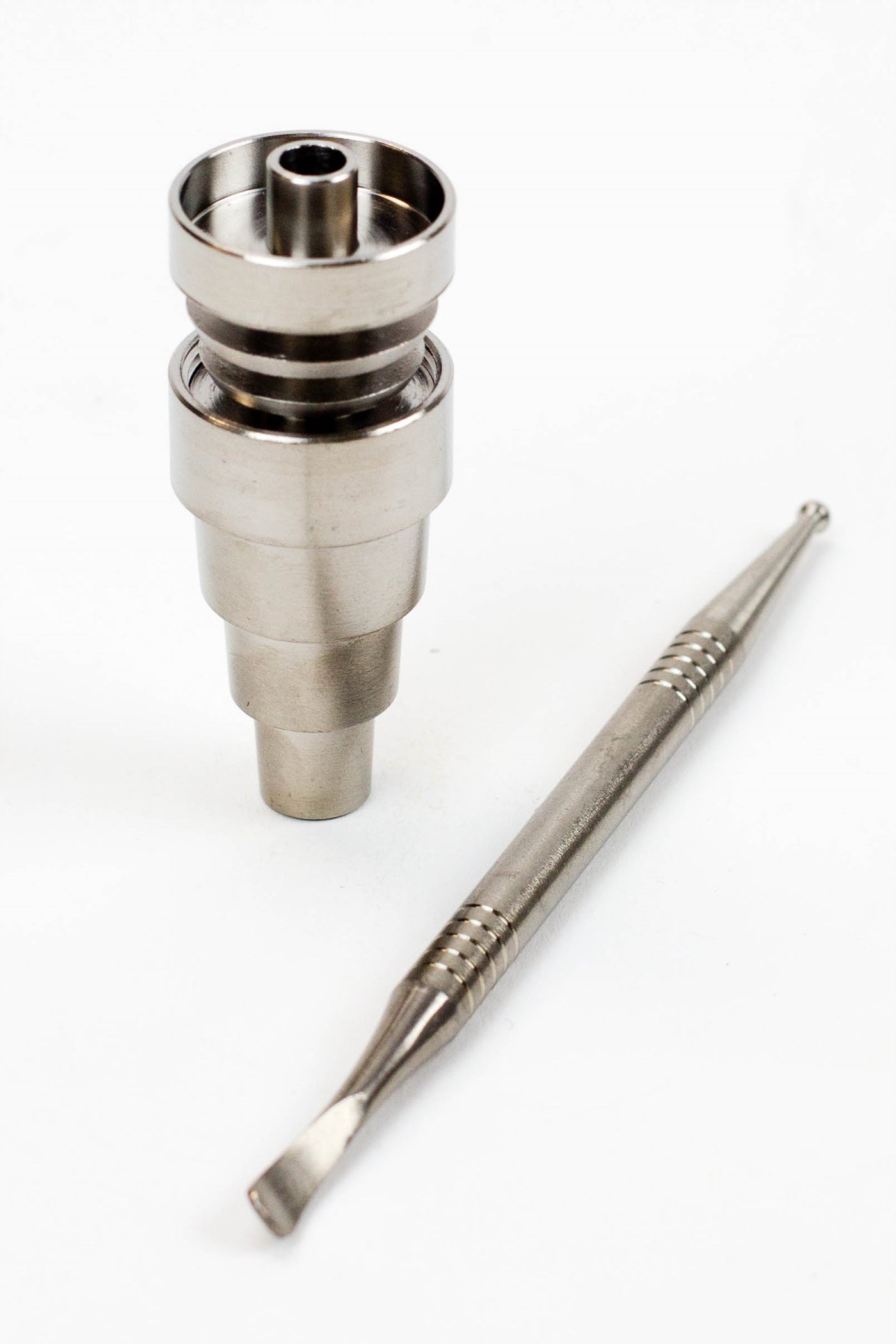 Titanium 6-in-1 Domeless Nail and Dabber set