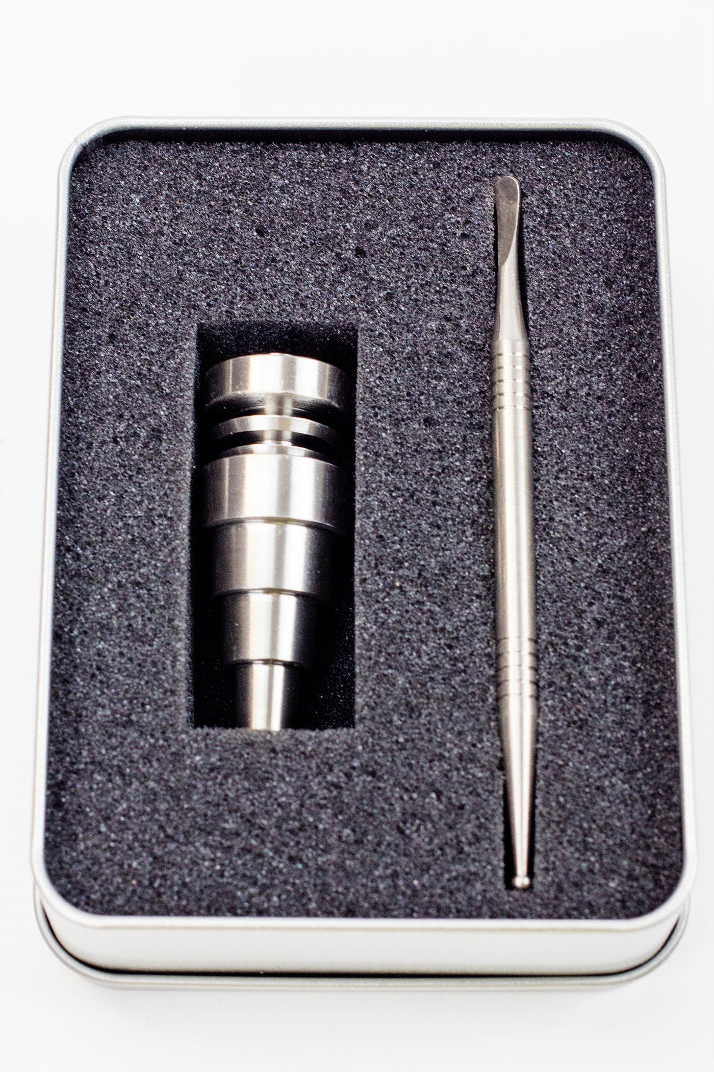 Titanium 6-in-1 Domeless Nail and Dabber set
